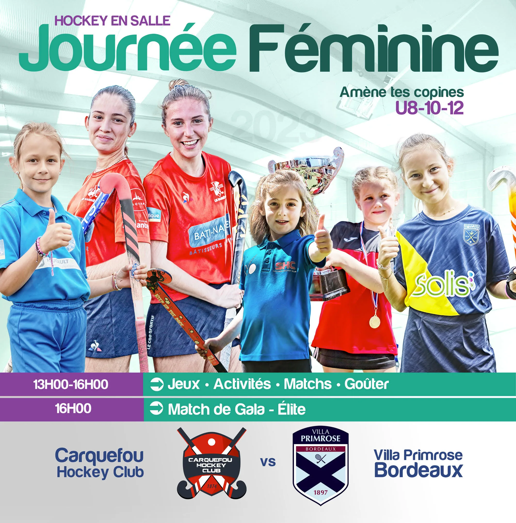 Visuel grand - Journée Féminine - CHC Hockey