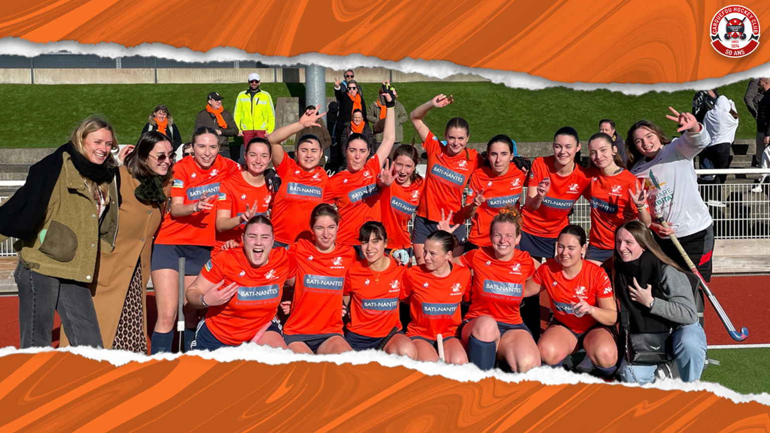 Une belle victoire des Namnètes pour la reprise du gazon N1D Namnètes - Reprise match - CHC Hockey