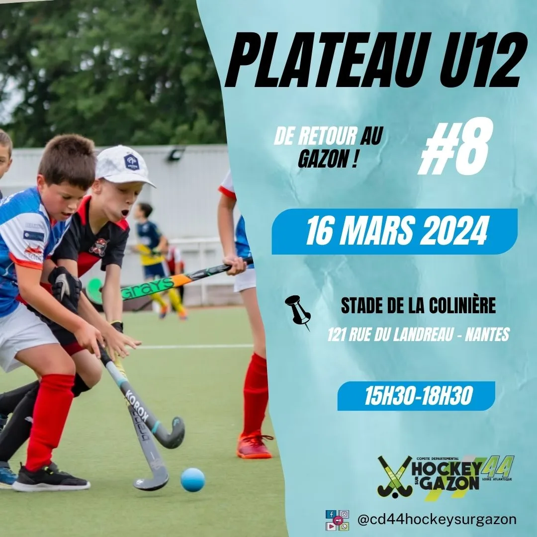 Plateau U12 - 16 Mars - Nantes