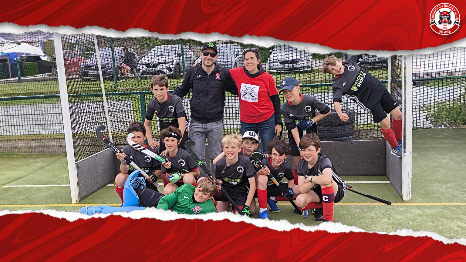 Les U12 Garçons qualifiés pour le TNC à Caen ! TF Ségré U12 - Segré TF Qualiff TNC - CHC Hockey